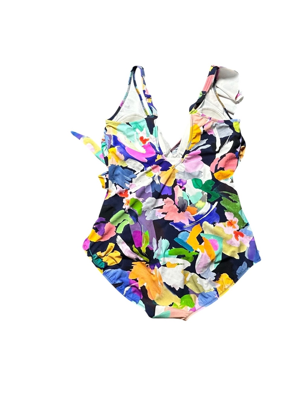 PROFILE BY GOTTEX v front surplice tummy control one piece swimsuit New - Picture 3 of 8